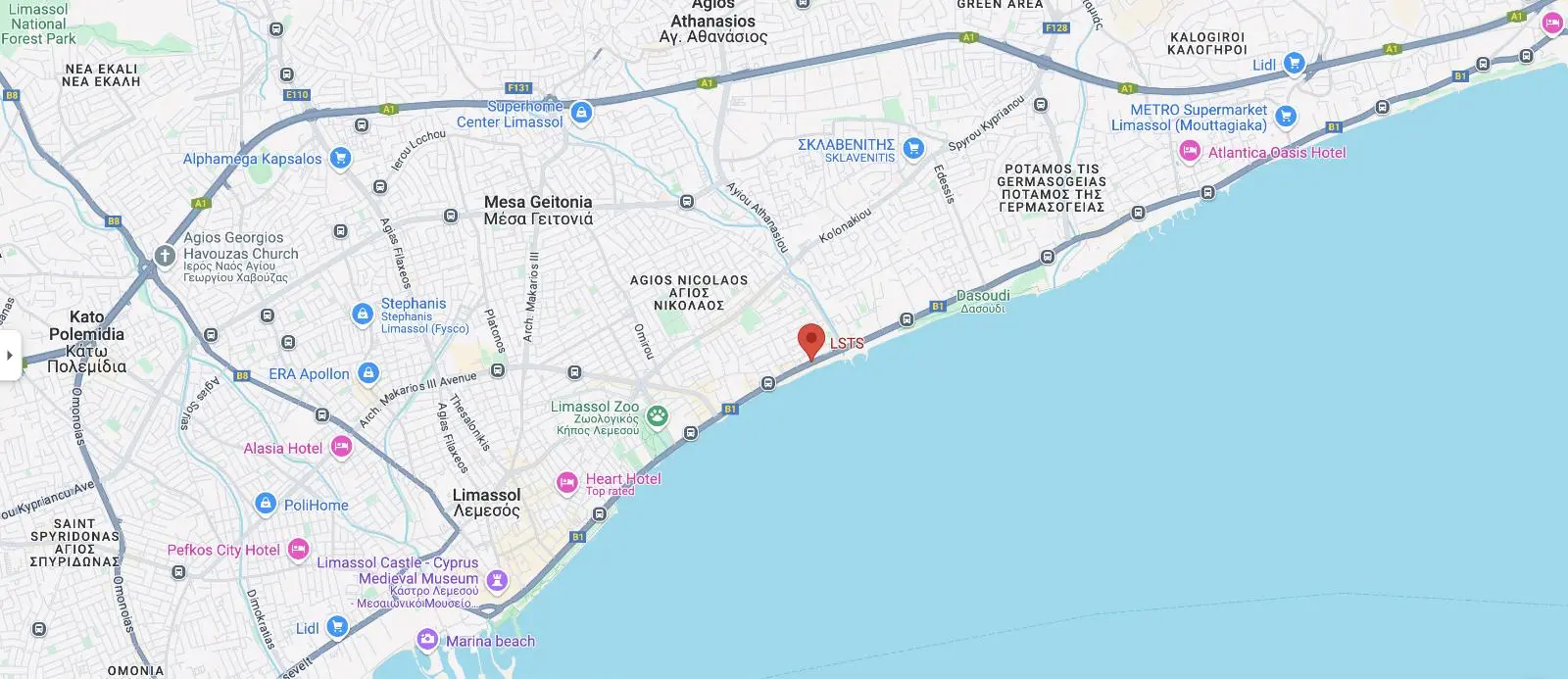 Triant Technology Location Map